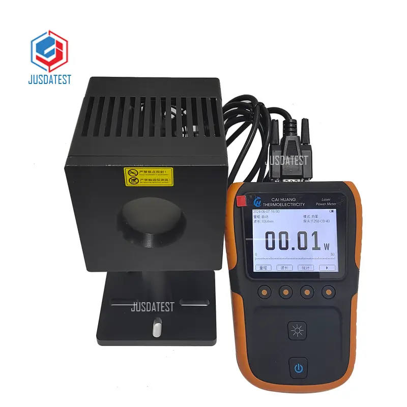 国产100mW-250W中高功率锡点焊接激光稳定性测量功率计F250-CB-40P