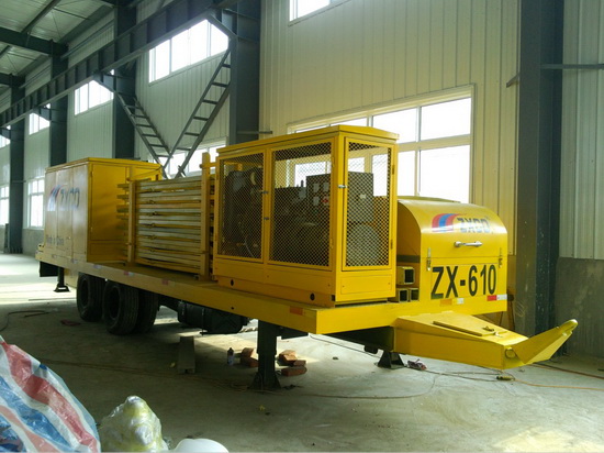 ZX-914-610车载大跨度彩钢无梁辊压成型机
