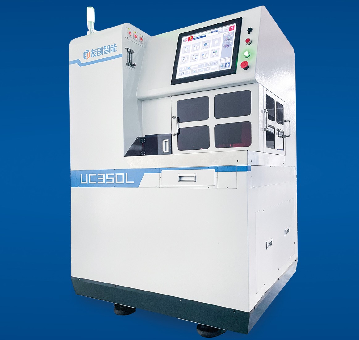 友创智能 UC350L 半自动单主轴划片机   主流 8寸、12寸陶瓷盘（可选）