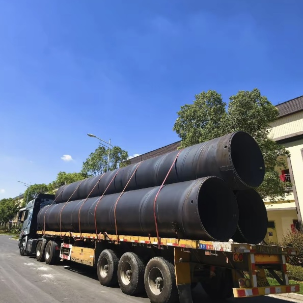 重庆螺旋钢管厂家现货直发 Q355B低合金螺旋管 桥梁/钢结构支撑用钢管 - 2