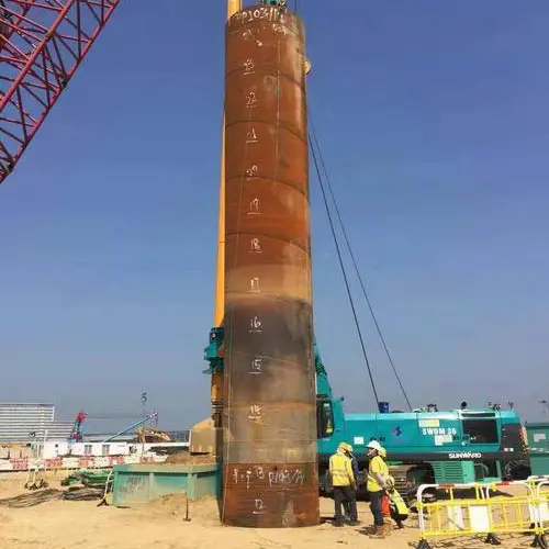 钢护筒卷板机桥梁工地打桩工程专用材料货源充足可定制 - 2
