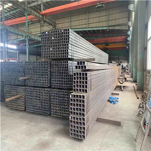 日标矩形管规格200*300*6-14冷镀锌高强度工业用钢管结构件生产