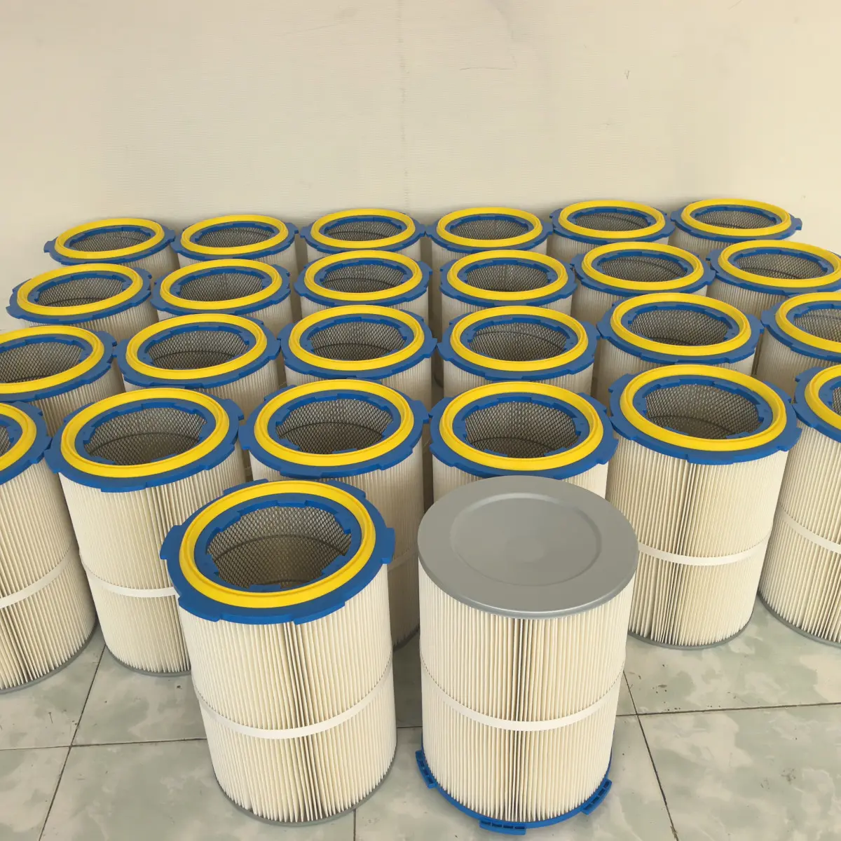 厂家销售325*500喷砂机除尘滤芯六耳快拆滤筒材质除尘滤布 - 3
