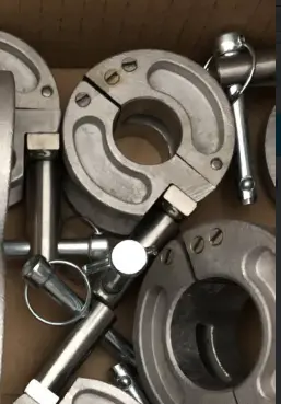焊接辅助管子点焊夹具
