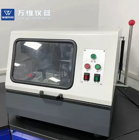 金相切割机 材料制样切割机 试样镶嵌机 金相试样磨抛机 显微镜 - 3