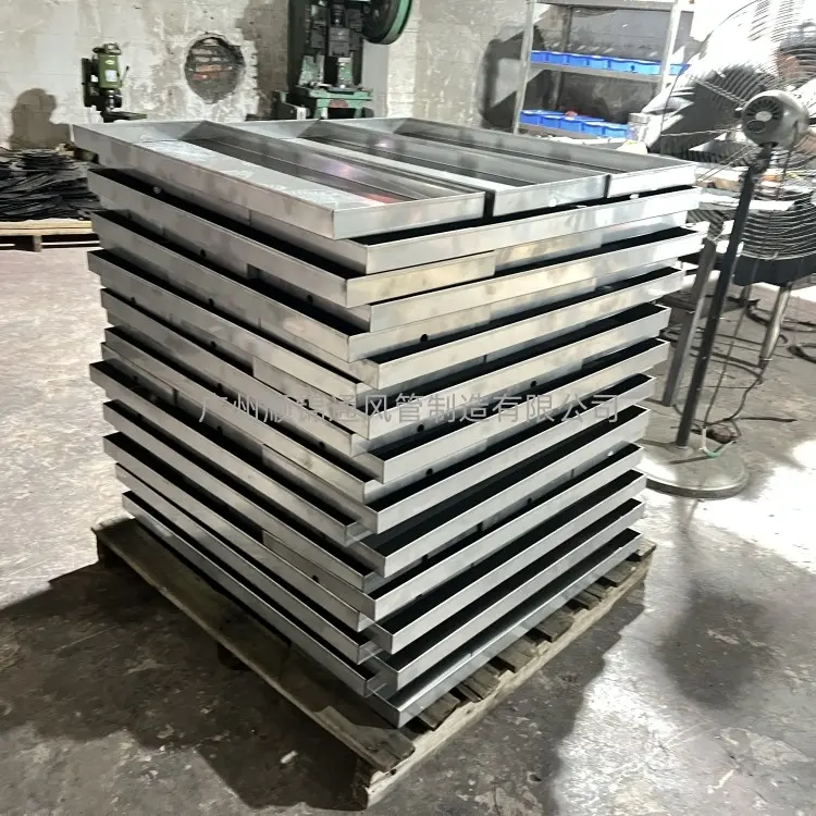 304不锈钢板长方形手工防漏托盘接水盘接油盘非标定制-广州风管厂