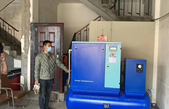 汉钟螺杆空压机  激光切割机专用