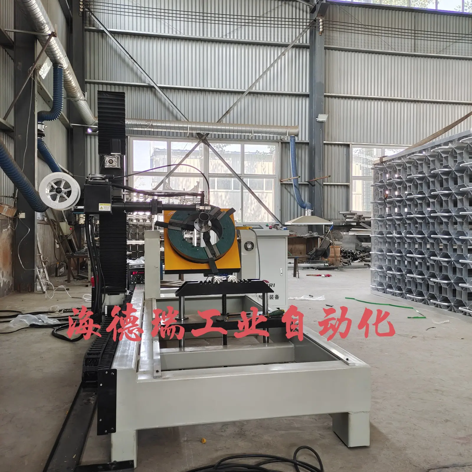 管件环缝自动焊机 管管对接氩弧焊接机 不锈钢管法兰焊接变位机