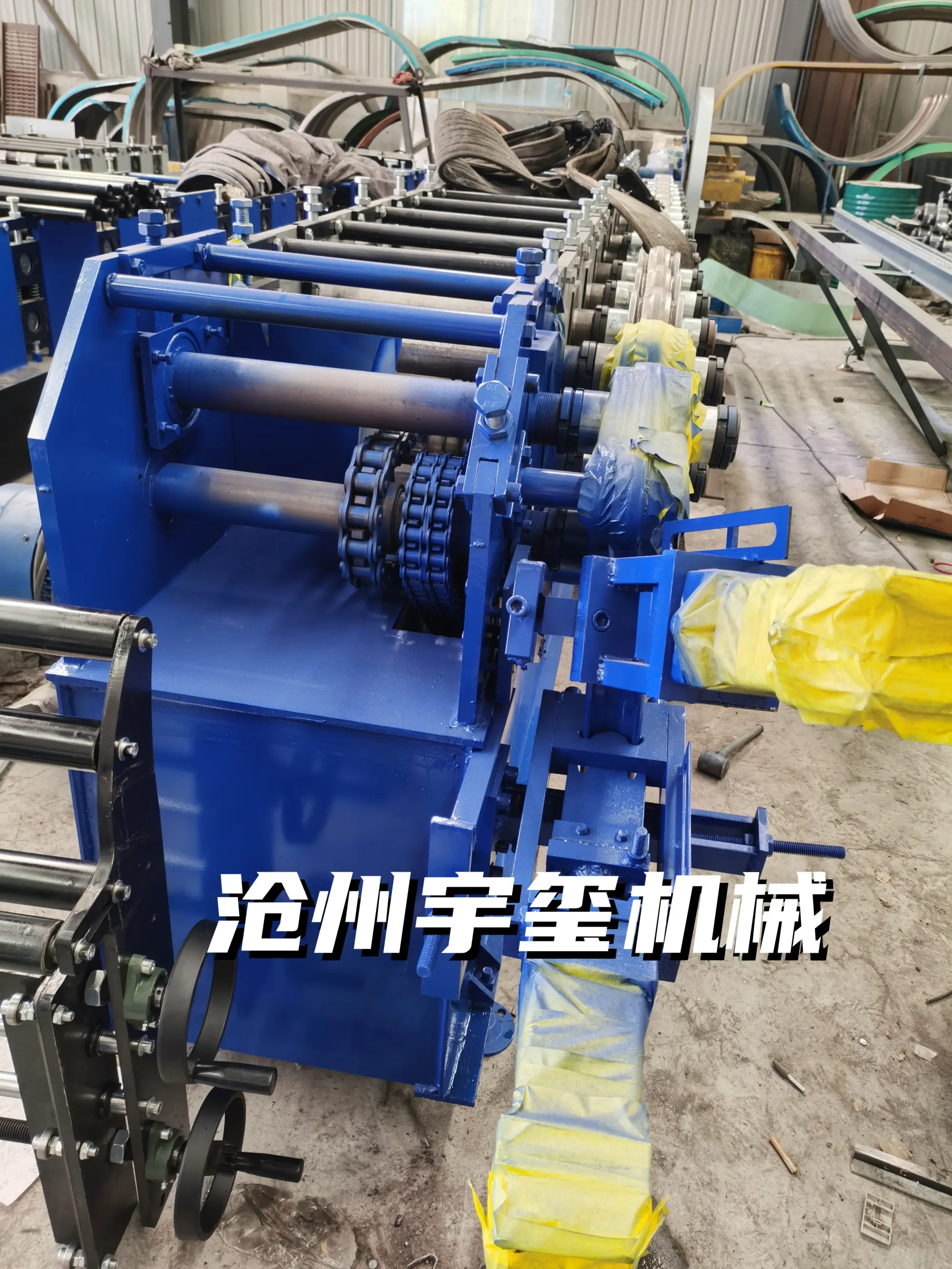 车轮毂外圆辊压成型机冷弯一次性成型全自动数控卷圆机