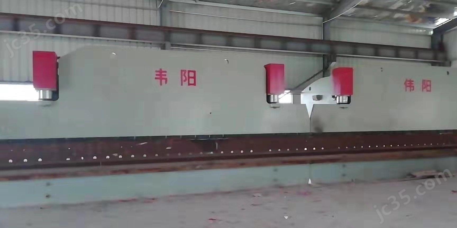 600/14000 二手伟阳600/14000双机联动折弯机