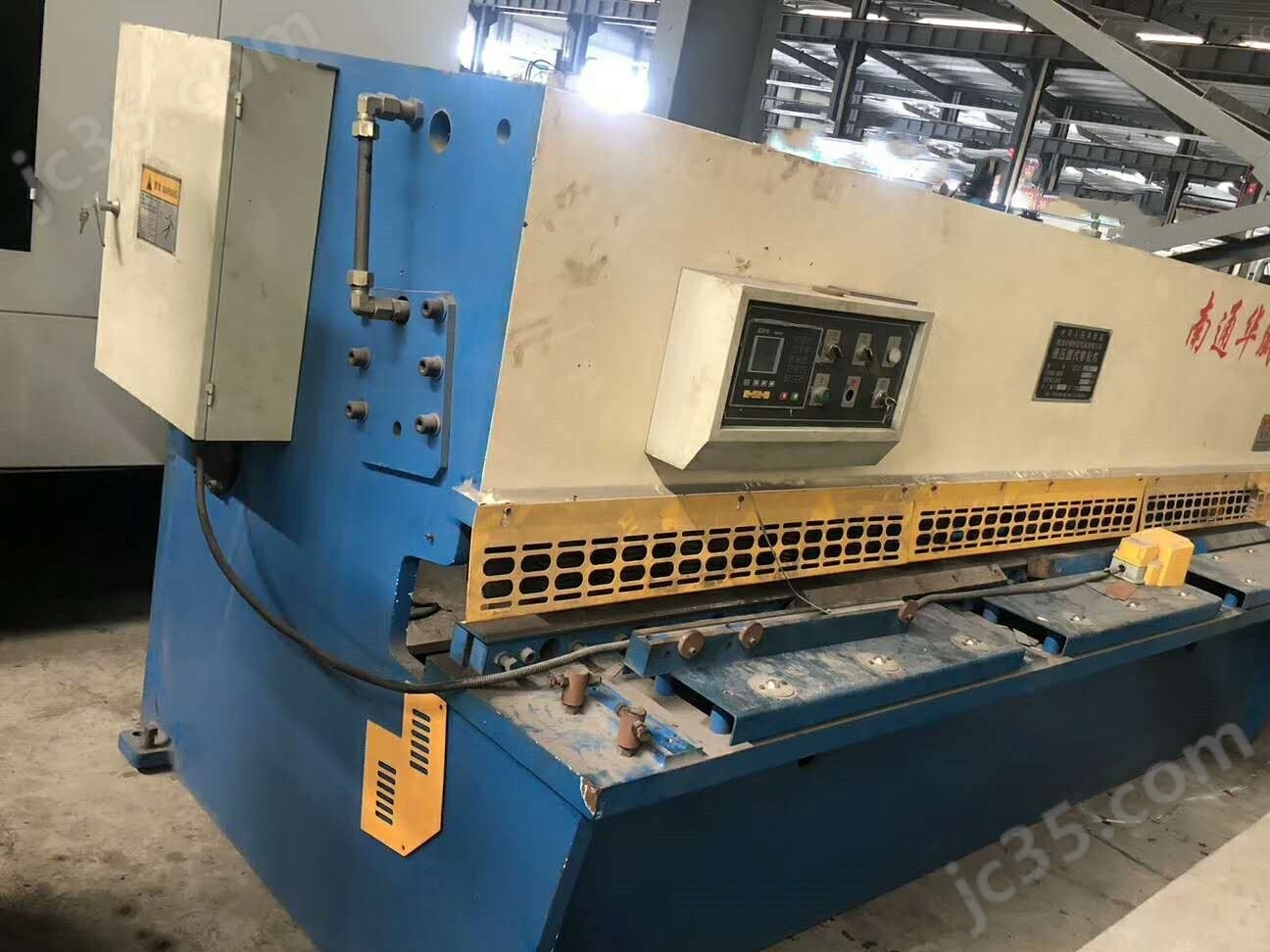 QC12Y-6×3200 二手南通华威QC12Y-6×3200液压摆式剪板机
