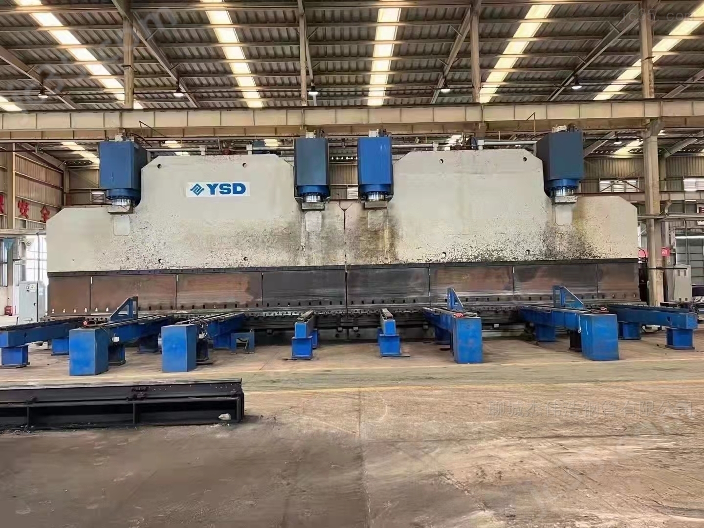 2400T 二手在位出售2400吨*14米双机联动数控折弯机 - 2