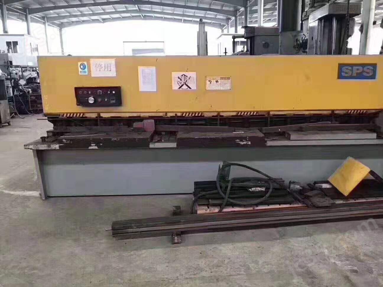 QC12Y-6X4000 二手上海冲剪机床QC12Y-6X4000液压剪板机