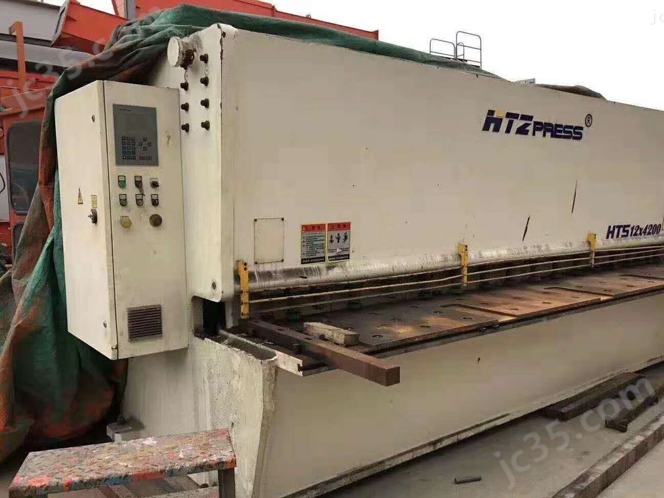 HTS12×1200 二手江苏汇田HTS12×1200数控剪板机
