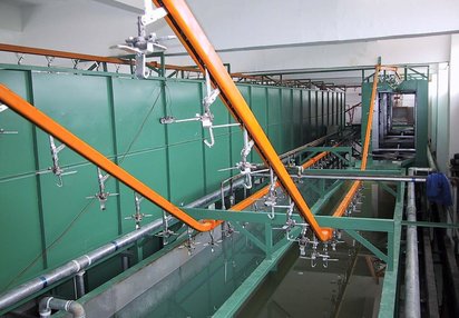 吉林涂装流水线 供应静电喷涂设备 电泳生产线 欣洁静电喷塑