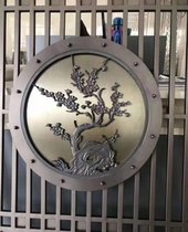 激光切割加工不锈钢窗花 屏风 隔断 不锈钢镂空