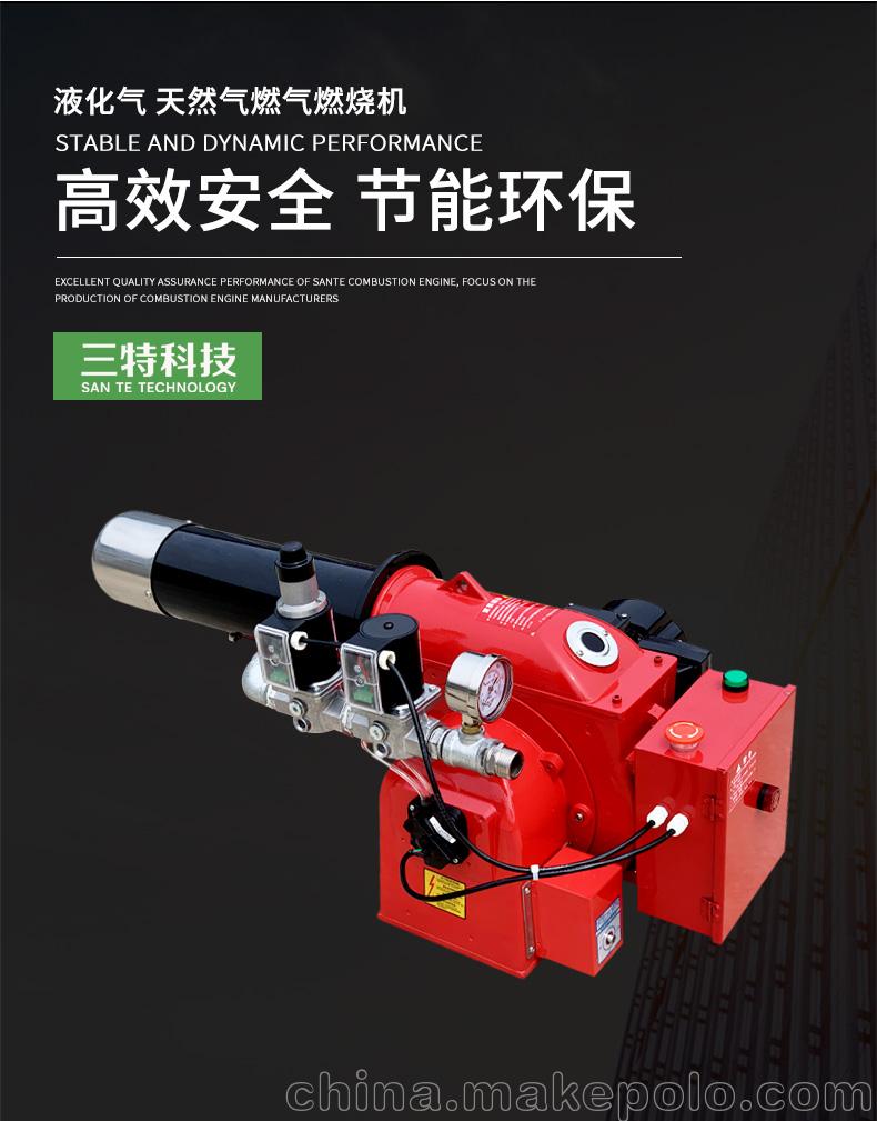 厂家直销喷涂设备燃气燃烧机 单双段火液化气燃烧器天然气燃烧机 - 4