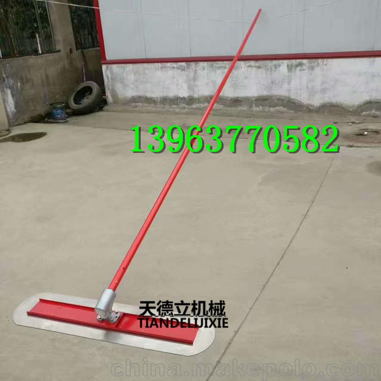 不锈钢大抹子 混凝土路面大抹刀 手动推拉水泥地提浆整平机 - 2