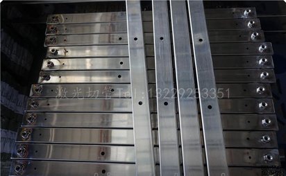 三维激光切管,不锈钢方管50*50*1.5切割平口圆孔焊接加工
