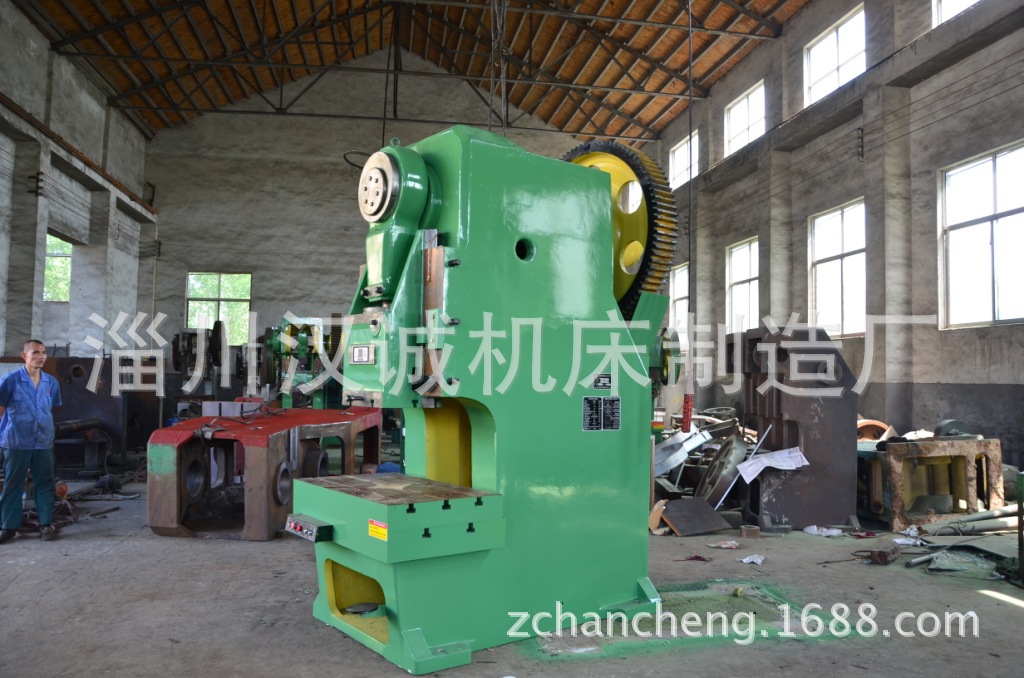 供应JB21系列深喉冲床 JB21-125T固定台式压力 - 3