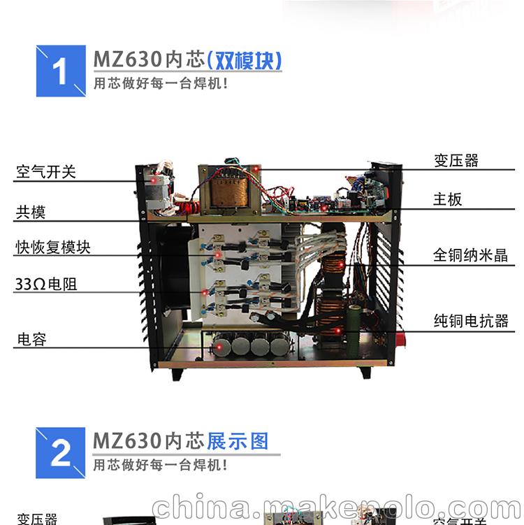 奥太埋弧焊机MZ-630 1000 1250逆变式全自动直流埋弧 - 3