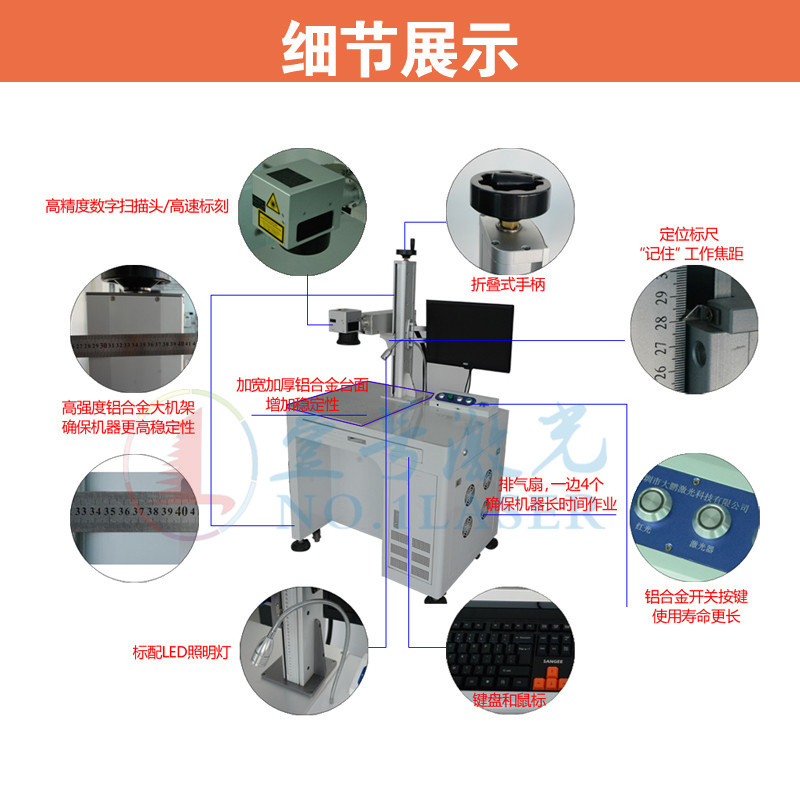 东莞 不锈钢 门窗 光纤激光打标 机厂家直销 - 3