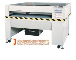 JM-QC100人造革CO2激光切割机