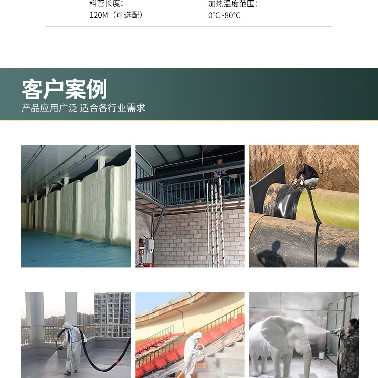 轻钢别墅聚氨酯保温隔音喷涂设备 - 4