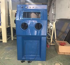 玻璃钢材质湿式喷砂机 深圳喷砂机