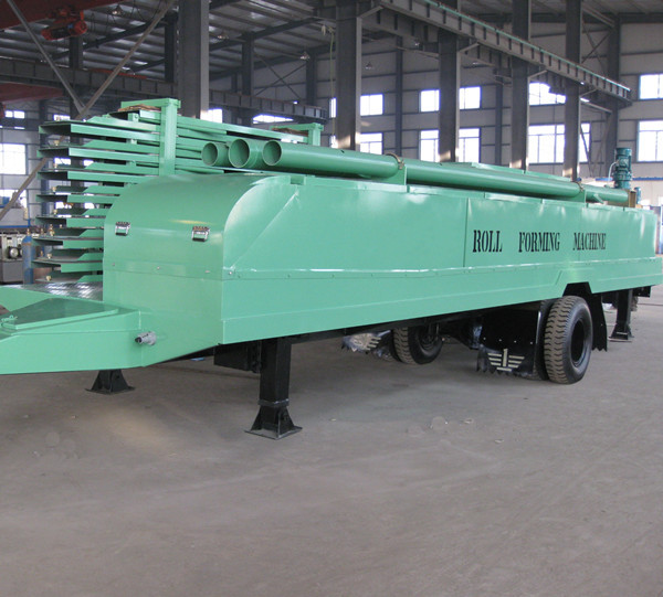 PRO600-300车载式大跨度无梁拱形彩钢屋面板辊压成型机 - 2