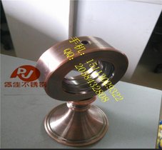 不锈钢冲压件镀铜 冲压模具冲压弯头表面镀铜防生锈