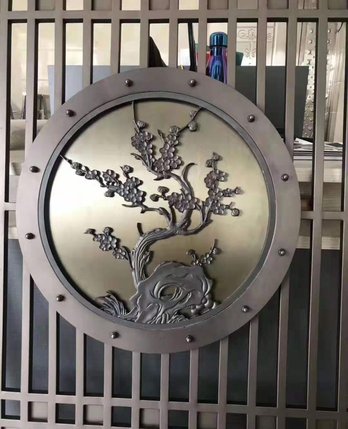 激光切割加工不锈钢窗花 屏风 隔断 不锈钢镂空
