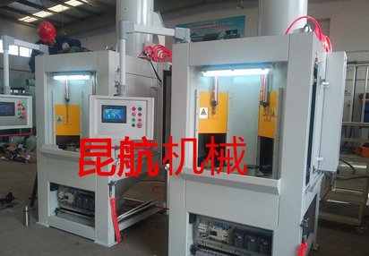 活塞环转台喷砂机 上海全自动转盘喷砂机