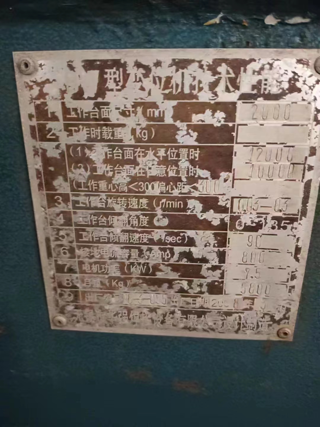 出售承重12吨二手焊接变位机,无锡提货 - 4