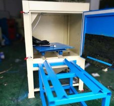 1010手动喷砂机 铸造件五金件翻新打砂机 酒瓶喷画除锈喷砂机