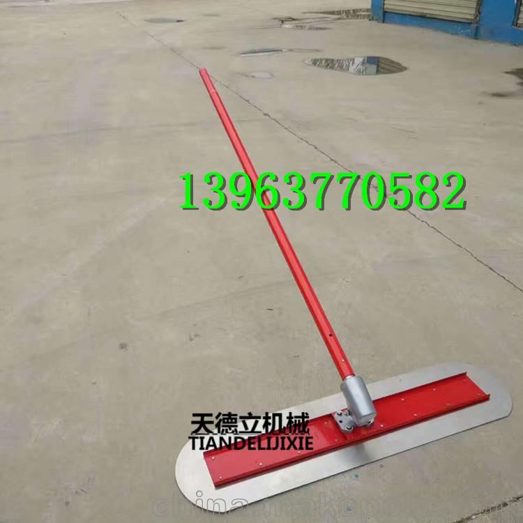 不锈钢大抹子 混凝土路面大抹刀 手动推拉水泥地提浆整平机 - 4