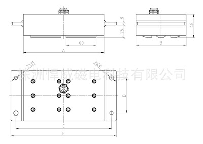 供应电永磁焊接工装夹具_电永磁快速焊接夹具 - 3