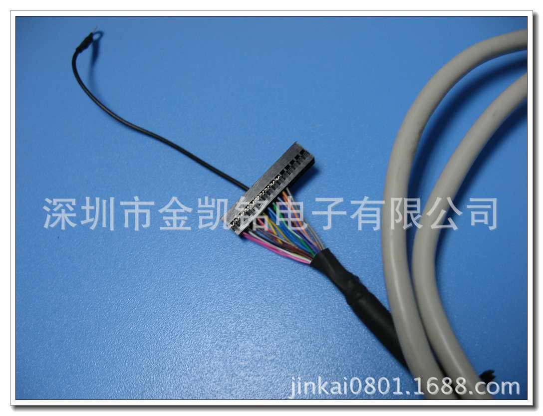 激光切割连接线 数控机床连接线 1.8米 JAE30P连接线 - 2