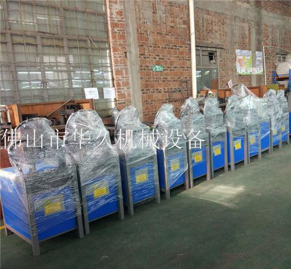 液压方管冲孔机 围栏扶手坡口机 100油缸双工位防盗网冲床 - 2