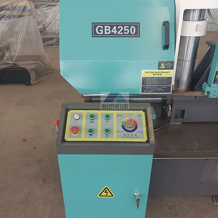 GB4250金属带锯床双立柱液压升降厂家现货恒泰重工 - 2