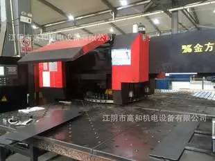 出售二手30吨转塔冲床VT-300金方圆数控冲床30T工厂原位可试车