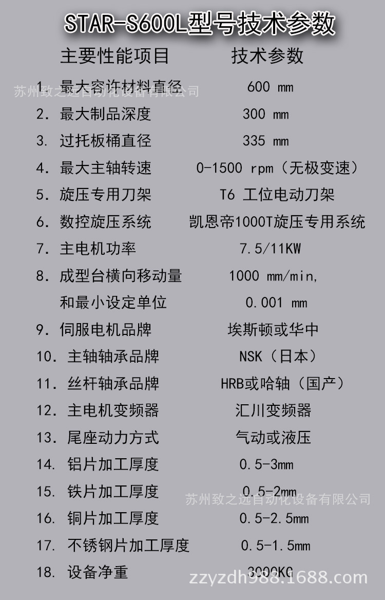 数控旋压机