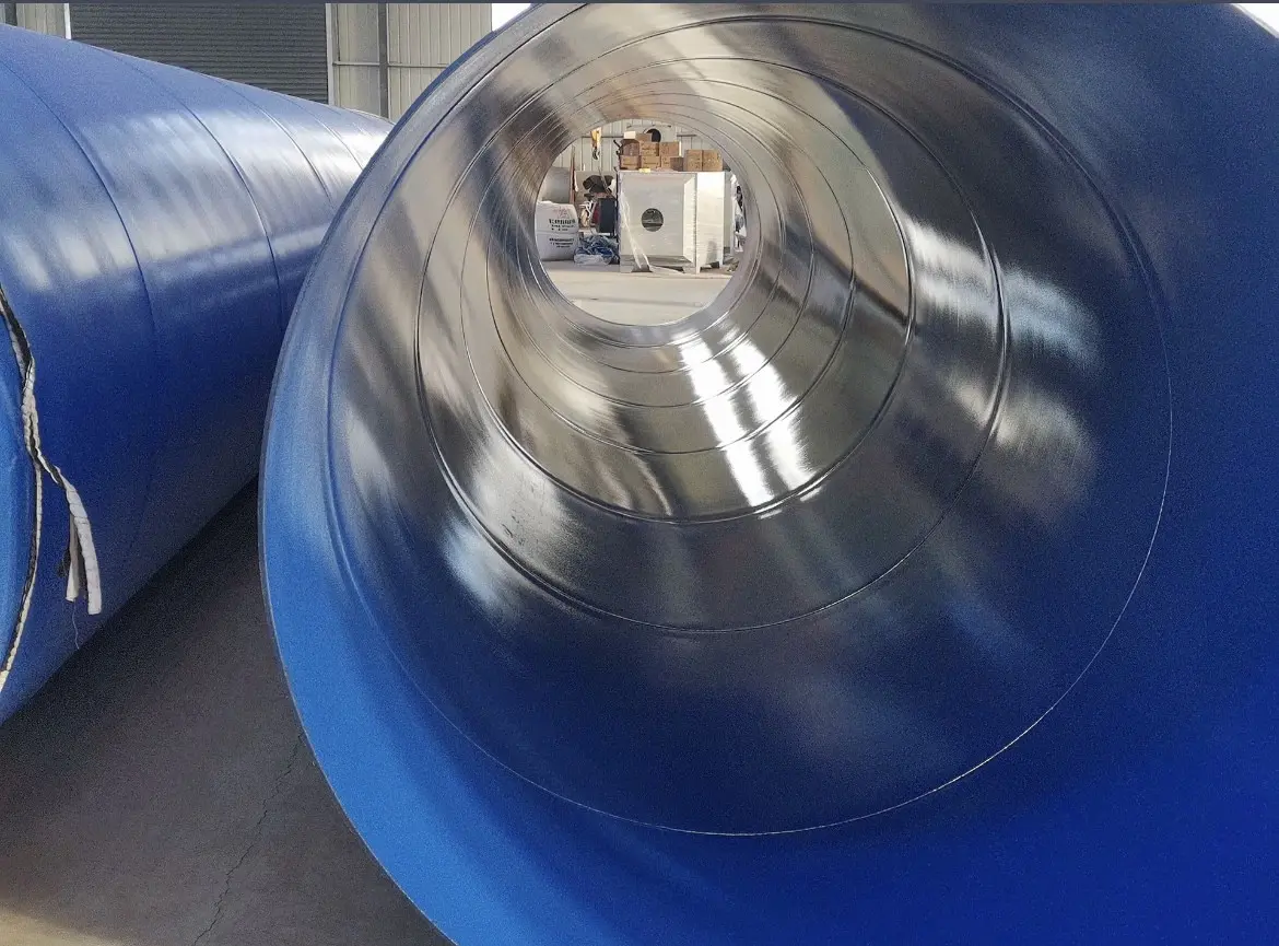 涂塑复合钢管重庆Q355B矿用DN80-DN400井下通风排水防静电防腐加工厂家批发 - 2