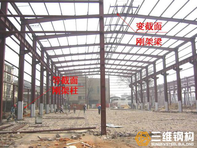 钢结构件焊接加工,钢结构厂房构件加工公司-三维钢构 - 2