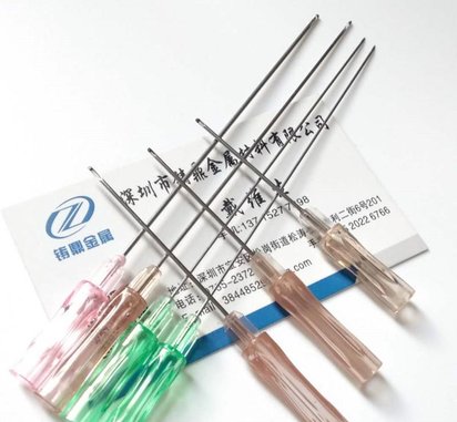 医疗器械毛细管折弯磨尖 不锈钢管空心管无毛刺打孔缩口 焊接加工