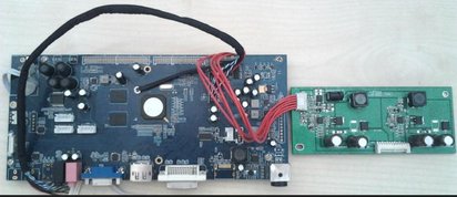 供应高频显示器驱动板PCBA插件焊接加工 SMT贴片加工 来料加工