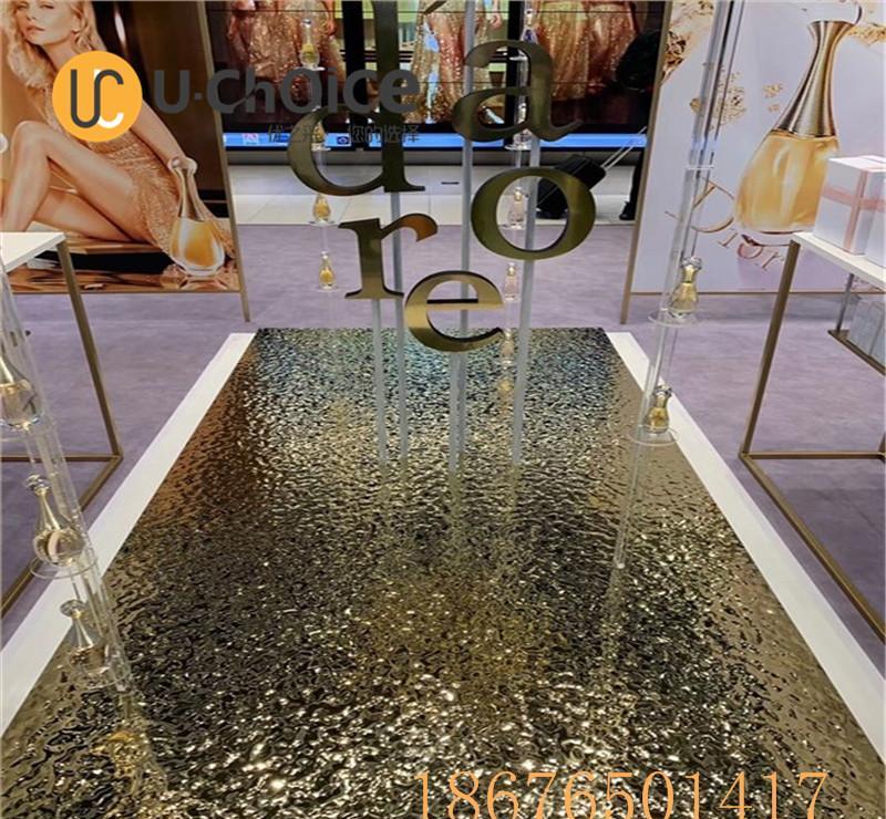 装饰天花不锈钢水波纹尺寸定制 异型吊顶水波纹板折弯加工 - 3