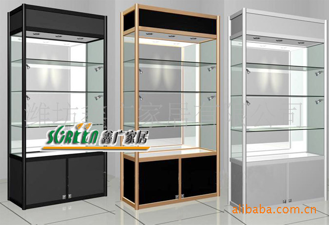 鑫广金属型材展示柜展示架0327 - 4