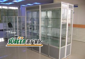 鑫广金属型材展示柜展示架0327