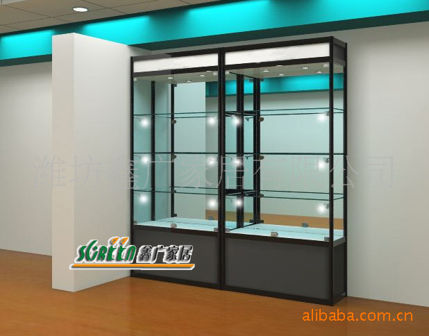 鑫广金属型材展示柜展示架0327 - 3